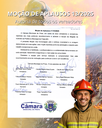 Câmara aprova moção de aplauso à equipe da Brigada de Incêndio da Prefeitura Municipal
