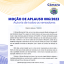 Câmara aprova moção de aplauso que homenageia José Candido de Souza Filho Câmara aprova moção de aplauso que homenageia José Candido de Souza Filho