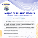 Câmara aprova moção de aplauso que homenageia Mirlaine Aparecida Silva Souto Câmara aprova moção de aplauso que homenageia Mirlaine Aparecida Silva Souto