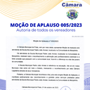 Câmara aprova moção de aplauso que homenageia servidores da Escola Municipal Padre Jão Annesi Câmara aprova moção de aplauso que homenageia servidores da Escola Municipal Padre Jão Annesi