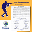 Câmara aprova Moção de Aplauso que parabeniza policiais por ação contra criminosos Câmara aprova Moção de Aplauso que parabeniza policiais por ação contra criminosos