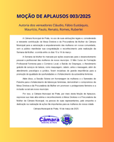 Câmara aprova moção de aplausos que parabeniza Mesa Diretora e Procuradoria Especial da Mulher por Semana da Mulher 