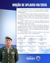 Câmara aprova moção que parabeniza ao Sr. Davi Lima Sousa – Presidente da ABEMIL.