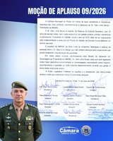 Câmara aprova moção que parabeniza ao Sr. Davi Lima Sousa – Presidente da ABEMIL.
