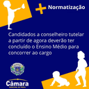 Câmara aprova projeto que altera critérios para seleção de conselheiros tutelares Câmara aprova projeto que altera critérios para seleção de conselheiros tutelares
