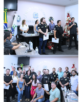 Câmara Municipal de Prata - MG entrega moção à Polícia Civil