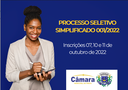 Câmara publica edital de processo seletivo simplificado para contratação de serviços gerais e contador Câmara publica edital de processo seletivo simplificado para contratação de serviços gerais e contador