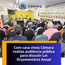 Câmara realiza audiência pública para discutir LOA Câmara realiza audiência pública para discutir LOA