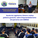 Câmara realiza palestra sobre empreendedorismo em parceria com SEBRAE Câmara realiza palestra sobre empreendedorismo em parceria com SEBRAE