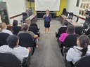 Câmara realiza palestra sobre saúde mental feminina para servidoras Câmara realiza palestra sobre saúde mental feminina para servidoras