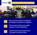 Câmara tem semana marcada por aprovação de projeto de lei, projeto de resolução e projeto de decreto Câmara tem semana marcada por aprovação de projeto de lei, projeto de resolução e projeto de decreto