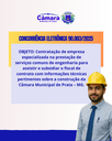 CONCORRÊNCIA 90.003/2025 - Contratação de empresa especializada na prestação de serviços comuns de engenharia para assistir e subsidiar o fiscal de contrato com informações técnicas pertinentes sobre a construção da Câmara Municipal de Prata – MG, CONCORRÊNCIA 90.003/2025 - Contratação de empresa especializada na prestação de serviços comuns de engenharia para assistir e subsidiar o fiscal de contrato com informações técnicas pertinentes sobre a construção da Câmara Municipal de Prata – MG,