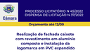 Dispensa de Licitação 037/2022 - Realização de fachada caixote com revestimento em alumínio