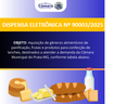 DISPENSA ELETRÔNICA 90003/2025 - Aquisição de gêneros alimentícios de panificação, frutas e produtos para confecção de lanches, destinados a atender a demanda da Câmara Municipal do Prata-MG