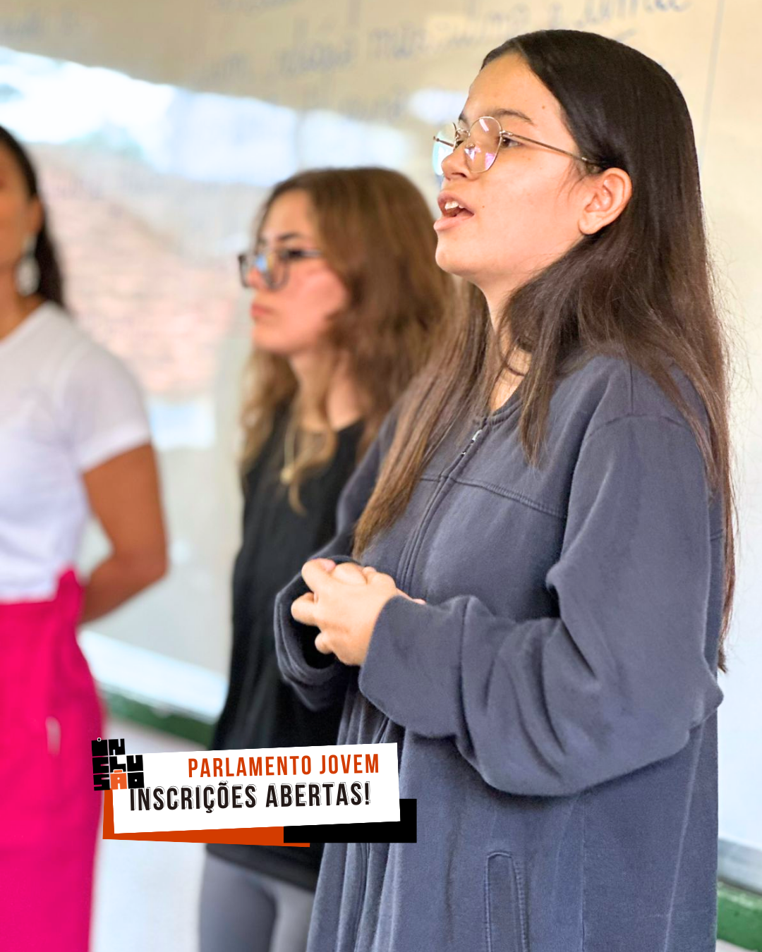 Escola do Legislativo divulga Parlamento Jovem em Escola  Estadual do Prata.