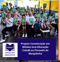 Escola do Legislativo leva palestra até povoado do Monjolinho Escola do Legislativo leva palestra até povoado do Monjolinho