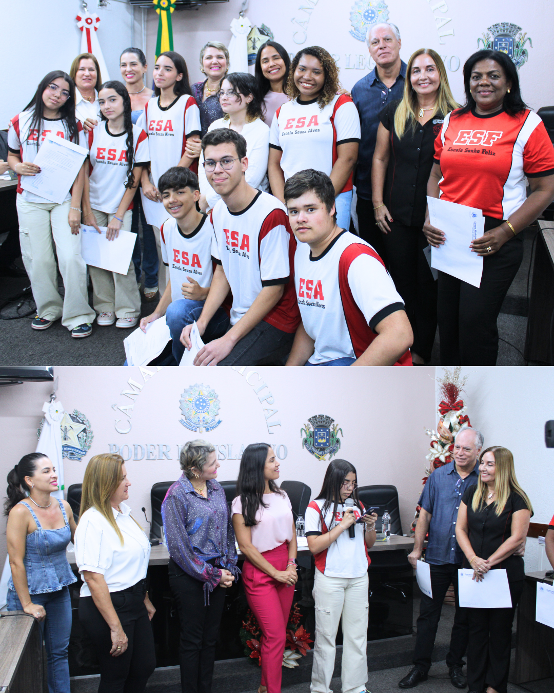 Escola ESA recebe moção de aplauso da Câmara Municipal