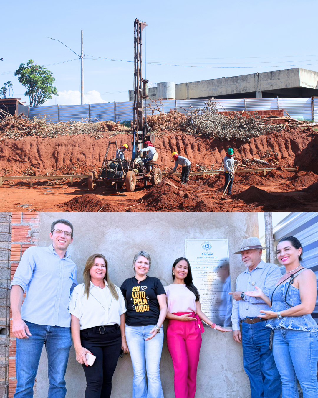 Legislativo lança Pedra Fundamental da construção da nova sede Câmara Municipal