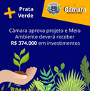 Meio Ambiente receberá R$ 374.000 em investimentos