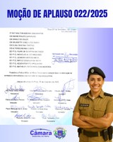 Câmara aprova moção de aplauso que parabeniza Polícia Militar
