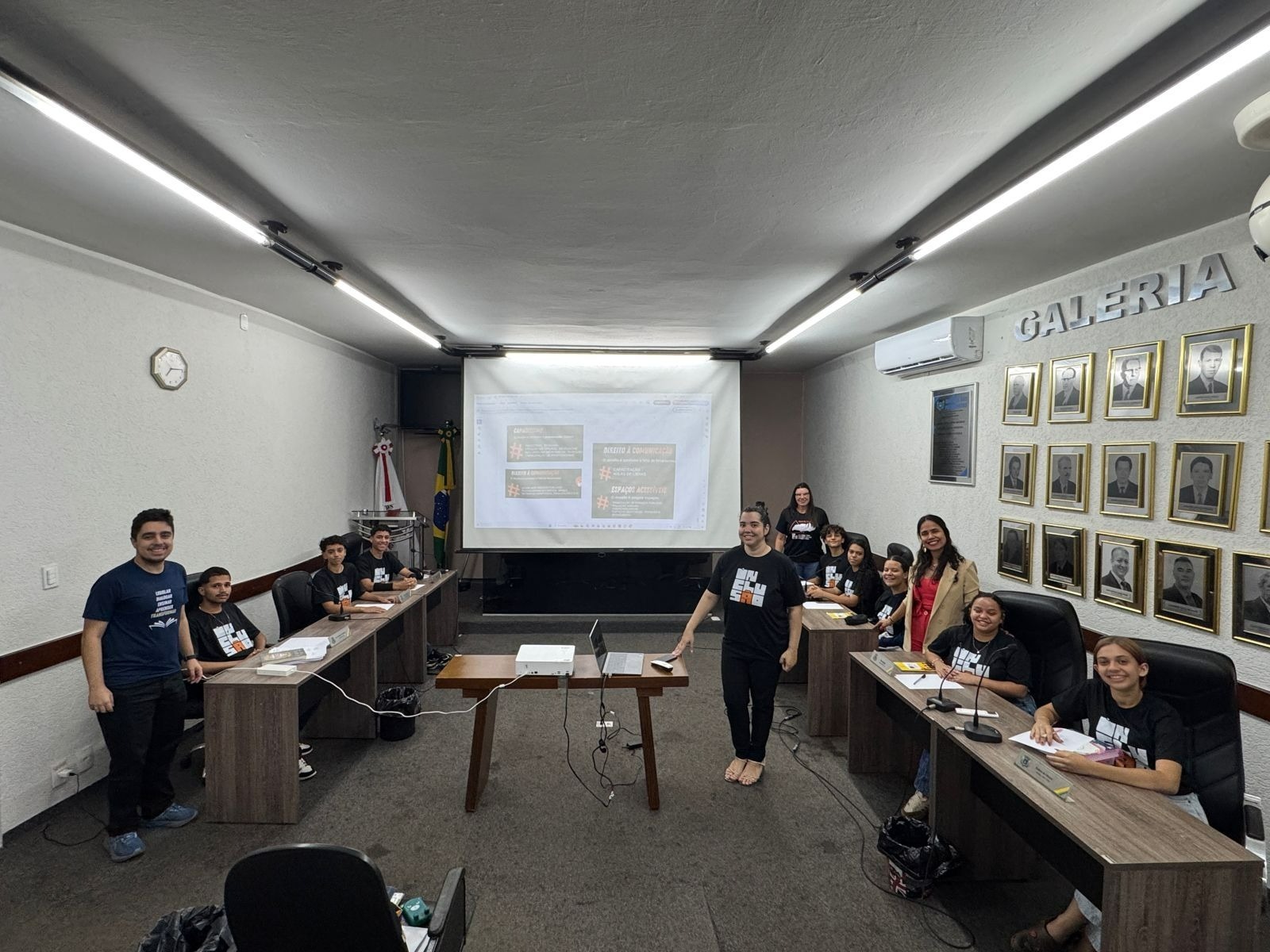 Parlamento Jovem realiza oficina sobre redação de propostas focadas no público pcd