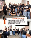 Parlamento Jovem realiza palestra sobre comunicação inclusiva e neurodiversidade.