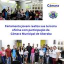 Parlamento Jovem realiza sua terceira oficina com presença de Câmara Municipal de Uberaba Parlamento Jovem realiza sua terceira oficina com presença de Câmara Municipal de Uberaba