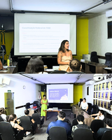 Parlamento Jovem recebe visita de Secretaria Municipal de Cultura