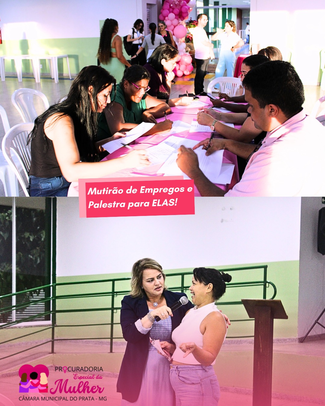 Procuradoria da Mulher Câmara Municipal do Prata inicia com sucesso Semana da Mulher 2026