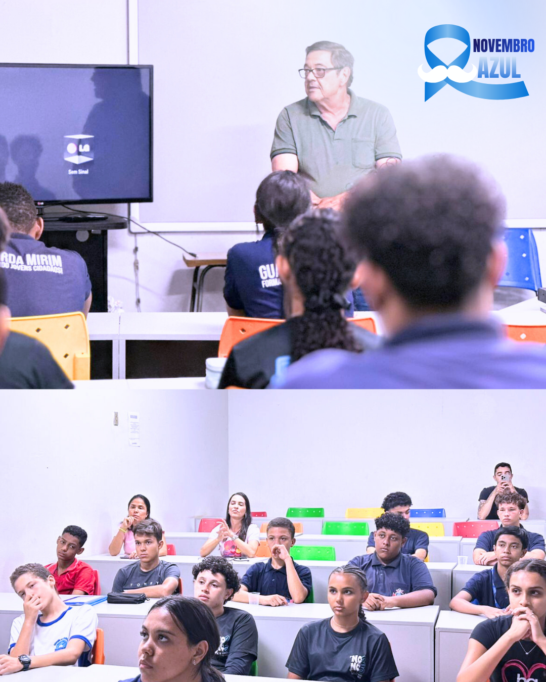 Procuradoria da Mulher da Câmara Municipal do Prata realiza palesta sobre Novembro Azul