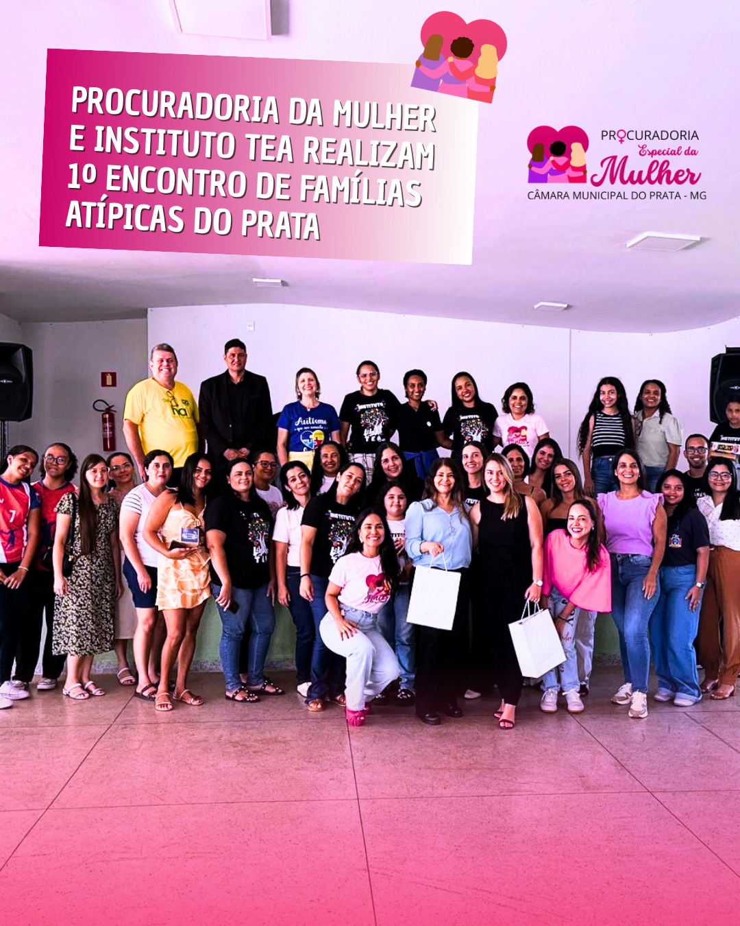 Procuradoria da Mulher e Instituto TEA Realizam 1o Encontro de Famílias Atípicas do Prata