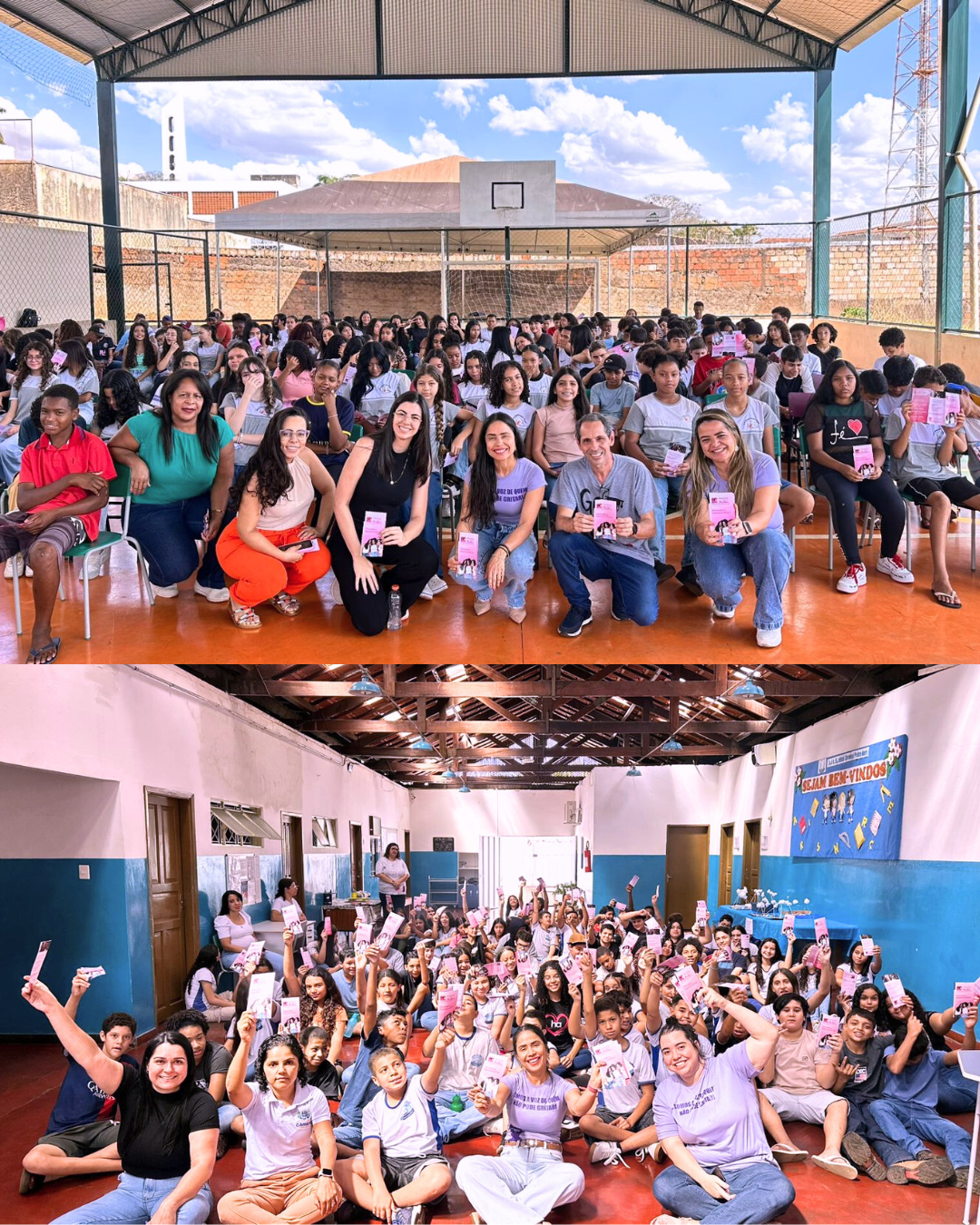 Procuradoria da Mulher leva Agosto Lilas para escolas pratenses