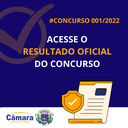 RESULTADO OFICIAL DO CONCURSO PÚBLICO 001/2022 - ACESSE RESULTADO OFICIAL DO CONCURSO PÚBLICO 001/2022 - ACESSE
