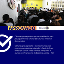 Vereadores aprovam projeto que estabelece utilização de sinais sonoros adequados a pessoas com autismo em escolas